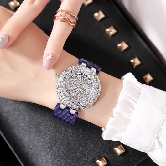 Reloj de Lujo Gypsophila con Estrellas y Diamantes - Elegancia Británica - Image 4
