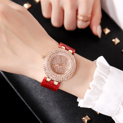 Reloj de Lujo Gypsophila con Estrellas y Diamantes - Elegancia Británica - Image 11