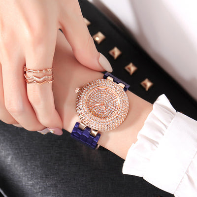 Reloj de Lujo Gypsophila con Estrellas y Diamantes - Elegancia Británica - Image 10