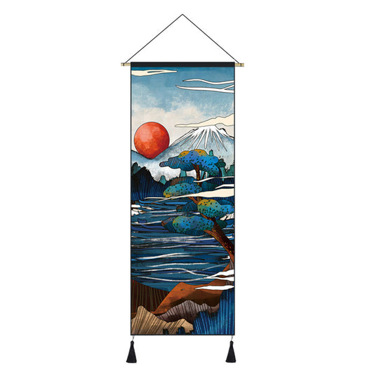 Cuadro Decorativo Ukiyo-E Grúa y Dama Japonesa para Sala y Dormitorio - Image 15