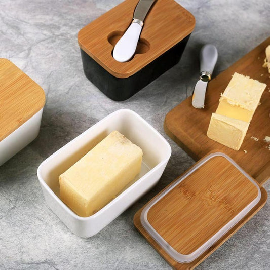Caja Rectangular de Cerámica para Quesos - Image 2