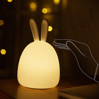Lámpara de Silicona Conejo Colorida con Luz LED - Image 5