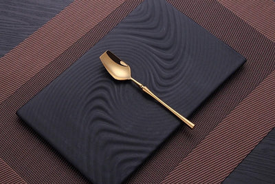 Juego de 4 Piezas de Cubertería de Acero Inoxidable para Carnes