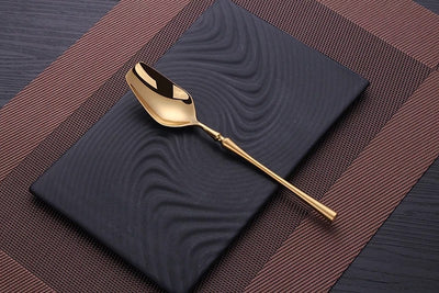 Juego de 4 Piezas de Cubertería de Acero Inoxidable para Carnes - Image 4