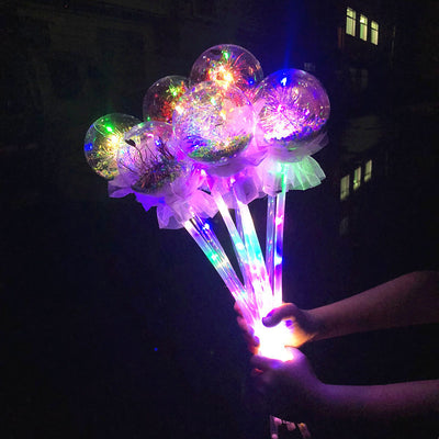Bobo Ball Luminoso Cuadrado - Juguete Interactivo con Luz LED para Fiestas - Image 3