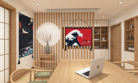 Tapiz Decorativo para Sala de Estar - Cuadro de Tela para Pared - Image 15