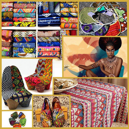 Tela Estampada Africana Wax de Algodón - Image 5