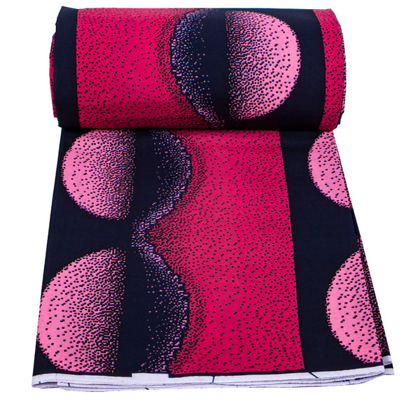 African Super Wax Fabric Batik Print Cotton - Authentic Ethnic Textile