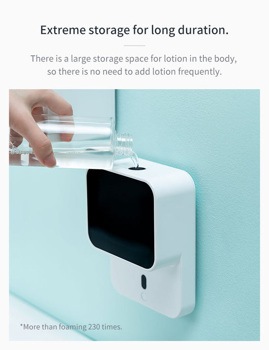 Dispensador Automático de Espuma con Sensor Infrarrojo y Pantalla LED - Image 12