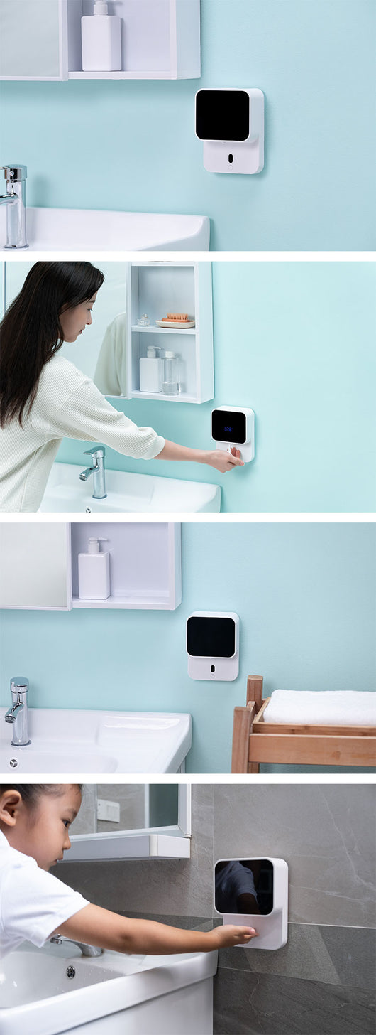Dispensador Automático de Espuma con Sensor Infrarrojo y Pantalla LED - Image 15