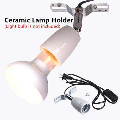 Portalámpara Cerámico para Reptiles E27 400W con UVA/UVB - Image 2