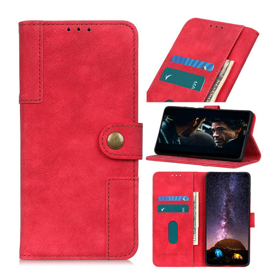 Funda de Cuero para ASUS Zenfone 7 con Patrón Antílope y Hebilla de Cobre - Image 12