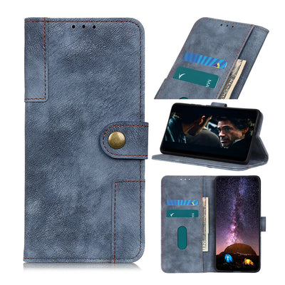 Funda de Cuero para ASUS Zenfone 7 con Patrón Antílope y Hebilla de Cobre - Image 5