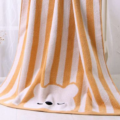 Toalla de Baño Infantil Suave y Absorbente Multicolor con Diseños Animados - Image 4
