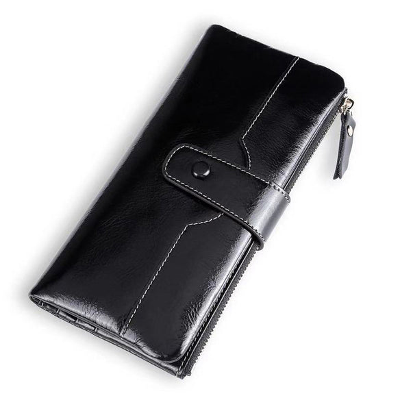 Bolso de Cuero Multifuncional - Cartera y Portamóvil de Moda Europea - Image 4