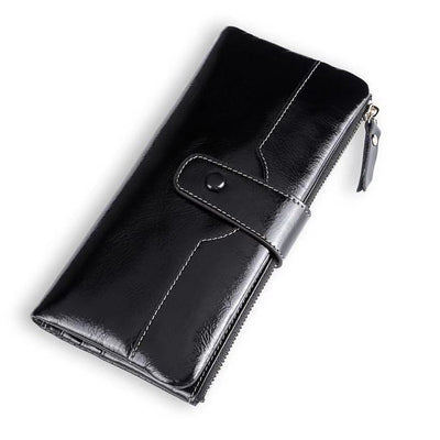 Bolso de Cuero Multifuncional - Cartera y Portamóvil de Moda Europea - Image 4
