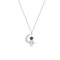 Collar Astronauta Plata para Mujer - Cadena de Clavícula Diseño Exclusivo