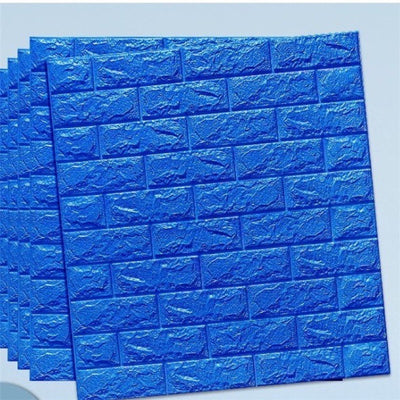 Adhesivo de Pared Textura Ladrillo Espuma - Papel Tapiz Impermeable Ecológico - Image 22