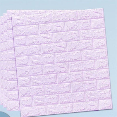 Adhesivo de Pared Textura Ladrillo Espuma - Papel Tapiz Impermeable Ecológico - Image 3