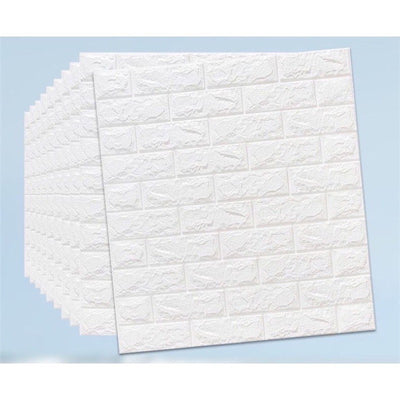 Adhesivo de Pared Textura Ladrillo Espuma - Papel Tapiz Impermeable Ecológico - Image 7