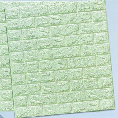 Adhesivo de Pared Textura Ladrillo Espuma - Papel Tapiz Impermeable Ecológico - Image 11