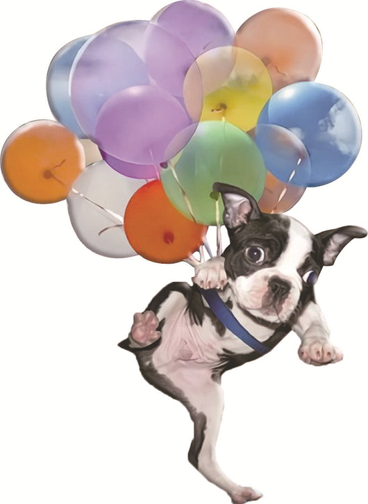 Adorno Colgante Gatito con Globos Coloridos para Espejo Retrovisor del Auto - Image 8