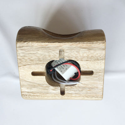 Lámpara de Pared LED Retro en Madera Maciza para Hoteles y Restaurantes - Image 5