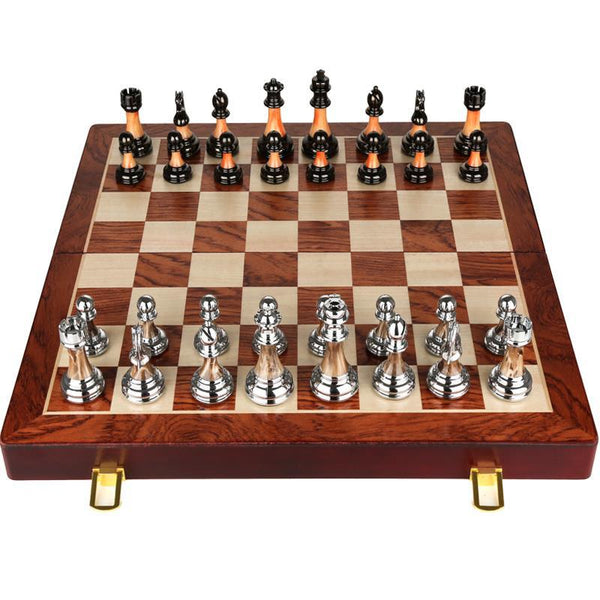 Estuche de Ajedrez Premium de Lujo