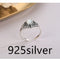 Todorova New Fashion Jewelry Ring Single Azul Stone A 925Silver