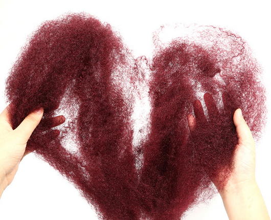 Peluca de Cabello Real Largo Estilo Europeo y Americano - Image 15