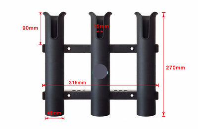 Soporte Triple para Caña de Pescar - Ideal para Bote y Kayak - Image 6