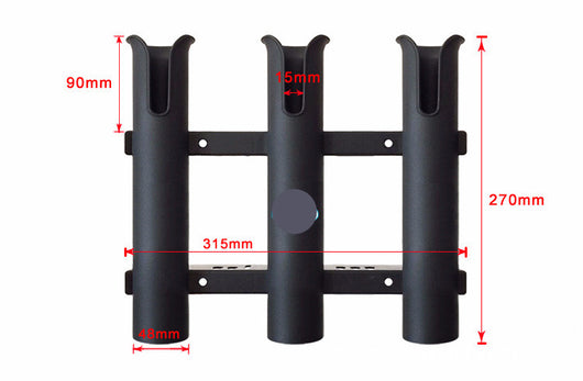 Soporte Triple para Caña de Pescar - Ideal para Bote y Kayak - Image 6