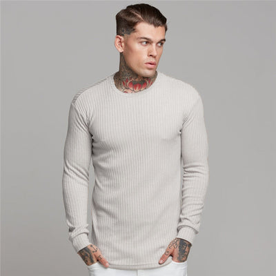 Suéter Cuello Redondo para Hombre - Pullover Casual de Manga Larga - Image 5