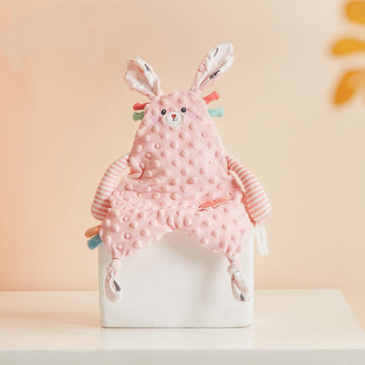 Toallita Apaciguadora de Bebé con Orejas de Conejo Kawaii - Mordedor y Juguete Reconfortante - Image 11