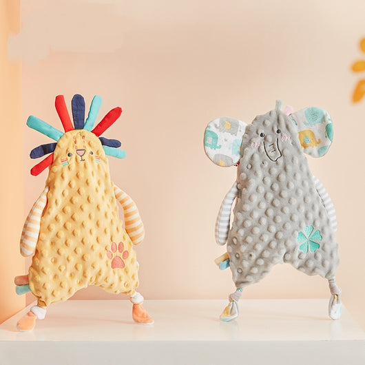 Toallita Apaciguadora de Bebé con Orejas de Conejo Kawaii - Mordedor y Juguete Reconfortante - Image 15