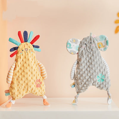 Toallita Apaciguadora de Bebé con Orejas de Conejo Kawaii - Mordedor y Juguete Reconfortante - Image 3