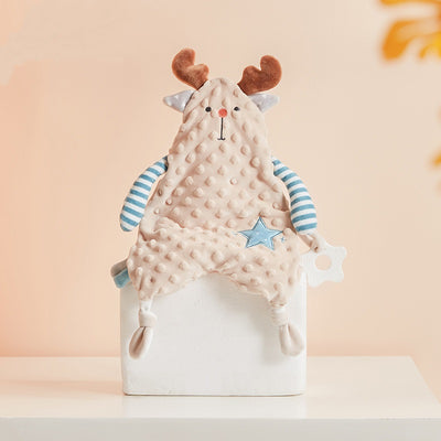 Toallita Apaciguadora de Bebé con Orejas de Conejo Kawaii - Mordedor y Juguete Reconfortante - Image 7