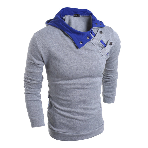 Sudadera Casual para Hombre con Capucha y Forro Polar