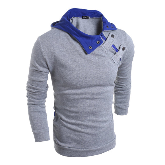 Sudadera Casual para Hombre con Capucha y Forro Polar