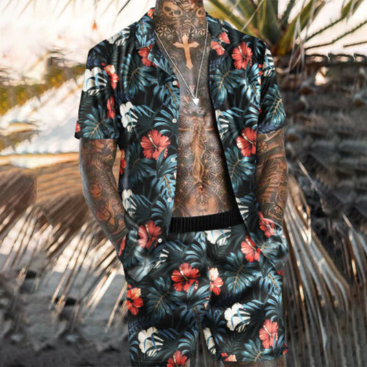 Camisa Suelta Estampada para Playa y Descanso - Image 2