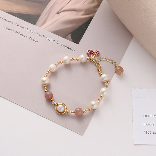 Pulsera de Perlas y Cristales para Mujer - Diseño Elegante y Minimalista - Image 8