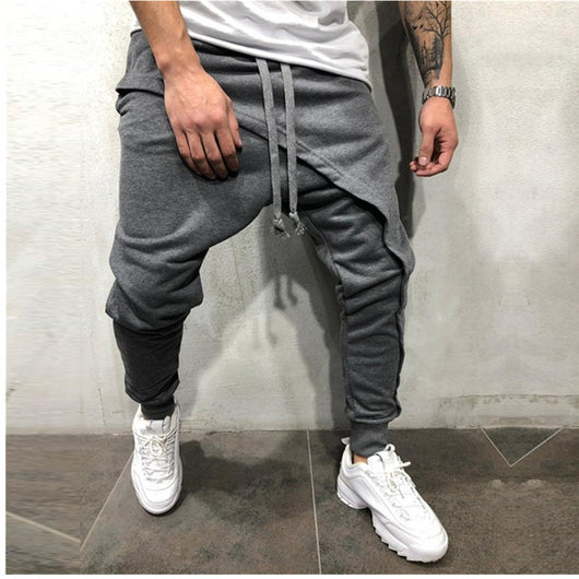 Pantalones Deportivos Hip Hop Slim con Cordón para Hombre - Image 12