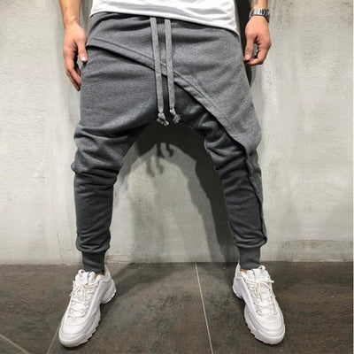 Pantalones Deportivos Hip Hop Slim con Cordón para Hombre - Image 10