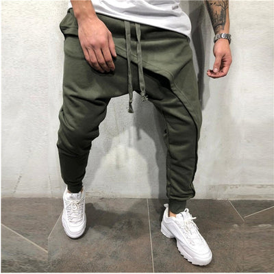 Pantalones Deportivos Hip Hop Slim con Cordón para Hombre - Image 9