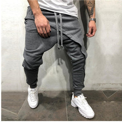 Pantalones Deportivos Hip Hop Slim con Cordón para Hombre - Image 7