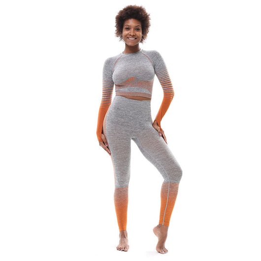 Conjunto de Yoga Levantador de Glúteos Ajustado - Image 11