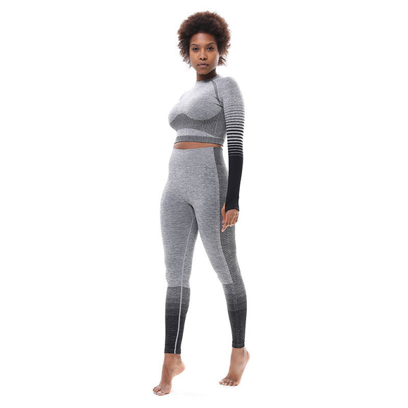Conjunto de Yoga Levantador de Glúteos Ajustado