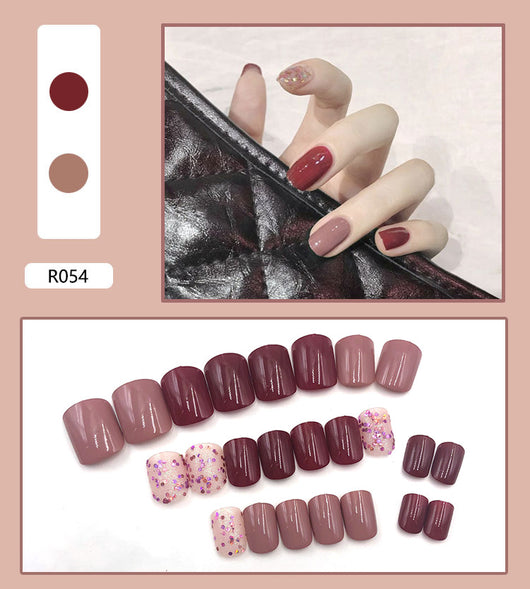 Uñas Postizas Decoradas Removibles - Parches de Diseño Nail Art - Image 62
