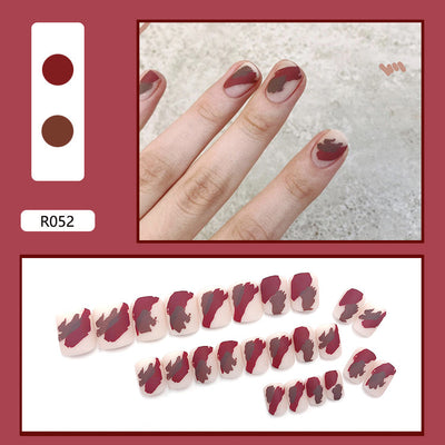Uñas Postizas Decoradas Removibles - Parches de Diseño Nail Art - Image 63