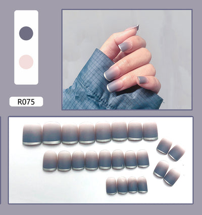 Uñas Postizas Decoradas Removibles - Parches de Diseño Nail Art - Image 34